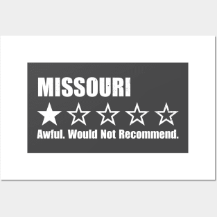 Missouri One Star Review Posters and Art